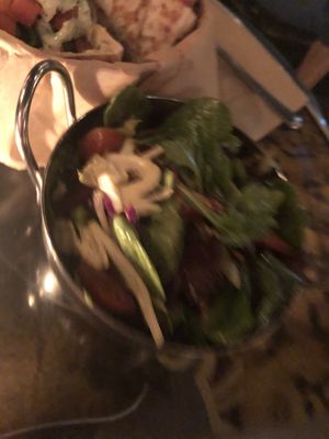 Side salad   at The Witches Brew in West Hempstead