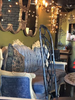 Sofa at The Witches Brew in West Hempstead