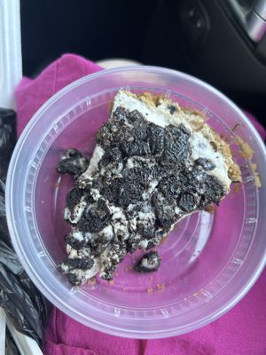 Oreo cheesecake 🤤   at Jack it Up Vegan Eats in Rockford