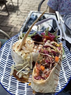 Wrap  at Bistro martin's in Nebel