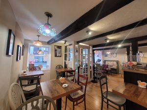 Beau's Tea Rooms Inside at Beau's Tea Rooms in Beaumaris