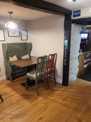 Beau's Tea Rooms Inside at Beau's Tea Rooms in Beaumaris