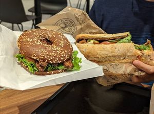 BLT and Smoked tempeh sandwich at Copper Branch - Sainte-Catherine  in Montreal