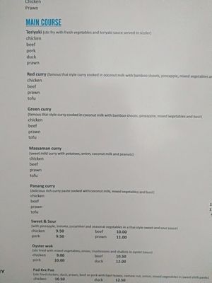  at Royal Thai in Monte Gordo