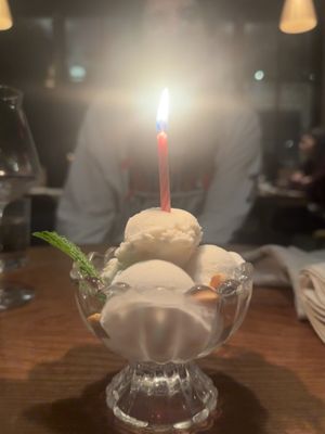 Vegan ice cream  at Pusadee's Garden in Pittsburgh