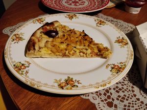 "chicken" with tofupiry at Francesca Pizzaria - Vila Planalto in Brasilia