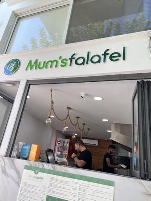   at Mum's Falafel in Paphos