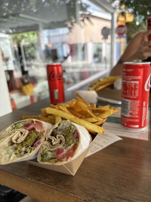   at Mum's Falafel in Paphos