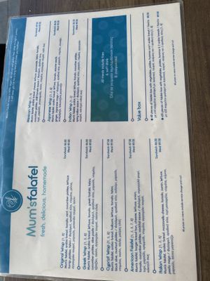   at Mum's Falafel in Paphos