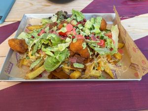 KFC Tray  at Karma Kebab in Utrecht