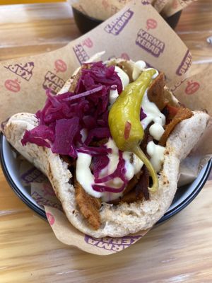 The classic lowlander pita.  at Karma Kebab in Utrecht