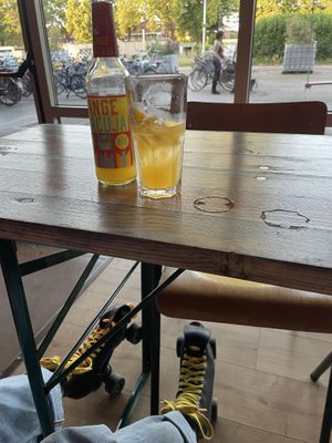 Vegan lemonade  at Karma Kebab in Utrecht