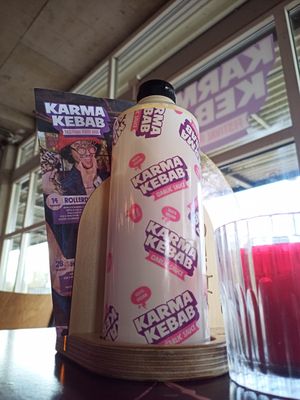 The sauce at Karma Kebab in Utrecht