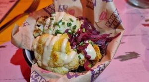 Roasted cauliflower at Karma Kebab in Utrecht