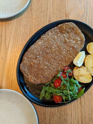 milanesa de setas at Lamucca de Andes  in Madrid
