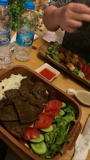 Vegan doner and falafel so nice💔   at Refresh Vegan Kitchen in Kas