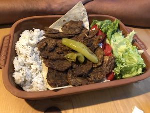 Kebab vegano  at Refresh Vegan Kitchen in Kas