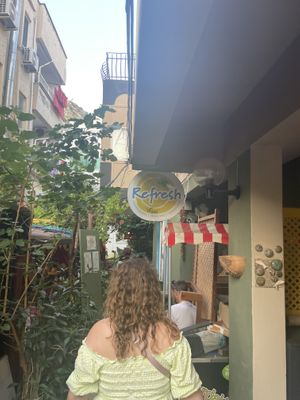   at Refresh Vegan Kitchen in Kas