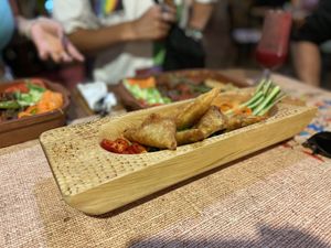 Samosas   at Refresh Vegan Kitchen in Kas