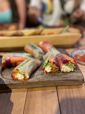 Pancake rolls   at Refresh Vegan Kitchen in Kas