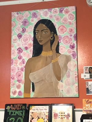 Interior painting   at Tassili's Raw Reality in Atlanta