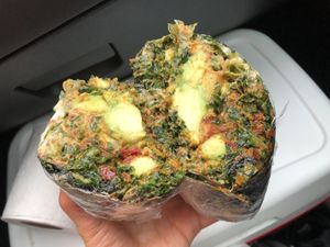 Raw wrap   at Tassili's Raw Reality in Atlanta