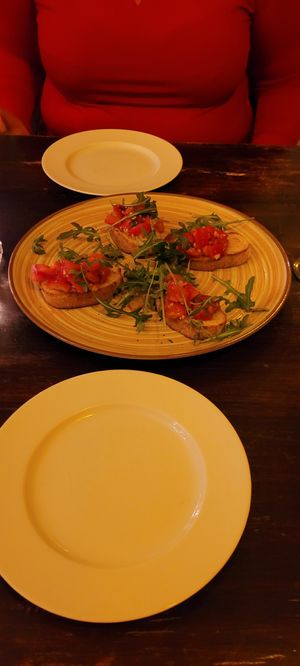 Vegan voorgerecht at Capricio in Groningen