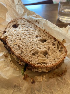 Medium sandwich (which was actually huge) at Crush in Krakow