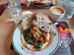 Breakfast at Crush in Krakow