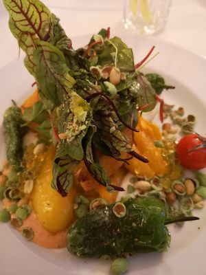 Maracuja - Chili - Polenta at Kybfelsen in Freiburg