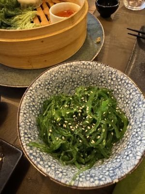 Wakame salad  at Sushi Buzz in Brussels
