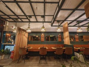 Inside at Sushi Buzz in Brussels