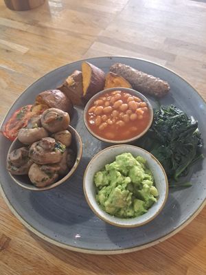  at Garden Breakfast Cafe in North West London