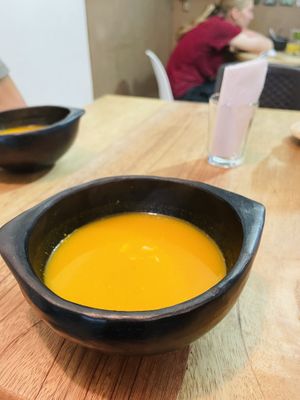 Soup (comes with menu of the day)  at Bici Cafe in San Agustin