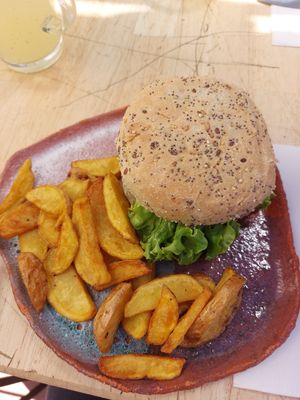 Today i had a nice meal by Greenville Boutique in Limoges. 100% Vegetarian! at Once Upon A Cat in Limoges