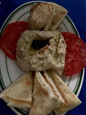 Hummus  at Olympia Cafe in Savannah