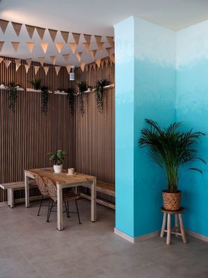 💙🌏 at Áro in Kassel