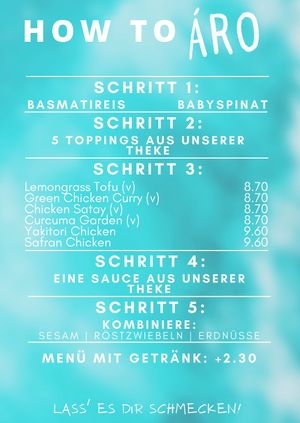 How to ÁRO?! 💙🙌🏼 at Áro in Kassel