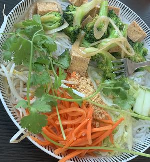 Tofu vermicelli (no sauce)  at ME Viet Kitchen in Gastonia