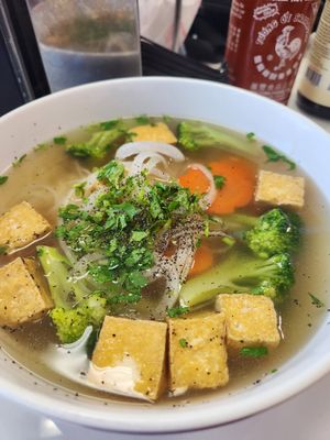 Tofu pho at ME Viet Kitchen in Gastonia