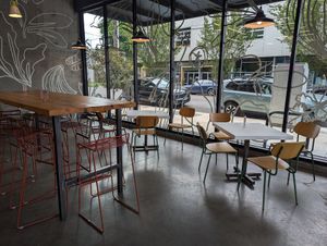 interior at The Celery in Portland