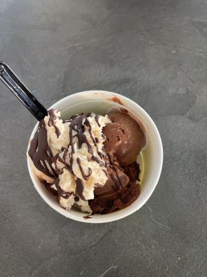 Bounty e sacher  at I Gelati Di Gaia in Padua