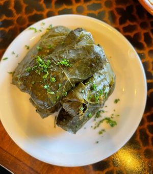 dolmas   at Alforon in San Diego