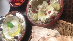 Appetizers!  at Alforon in San Diego