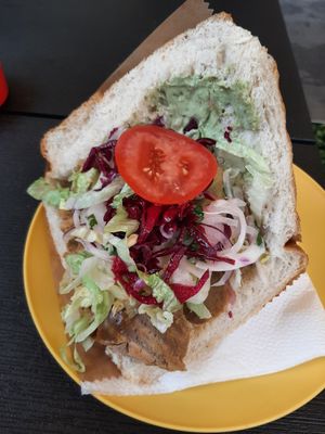 a good portion size haha at Dönermeister in Vienna