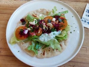 Falafelwrap at Weltkind in Werneck