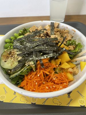 My very own bowl   at Azorean Poke in Sao Miguel