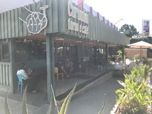 Entrance  at Curumim Forno e Café in Brasilia