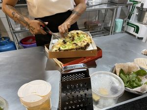Pizza!  at Time To Vegan Food in Sao Paulo