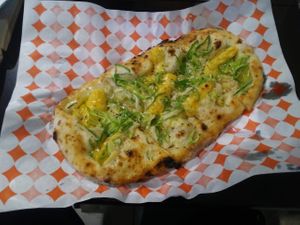 Pizza Siciliana at Time To Vegan Food in Sao Paulo